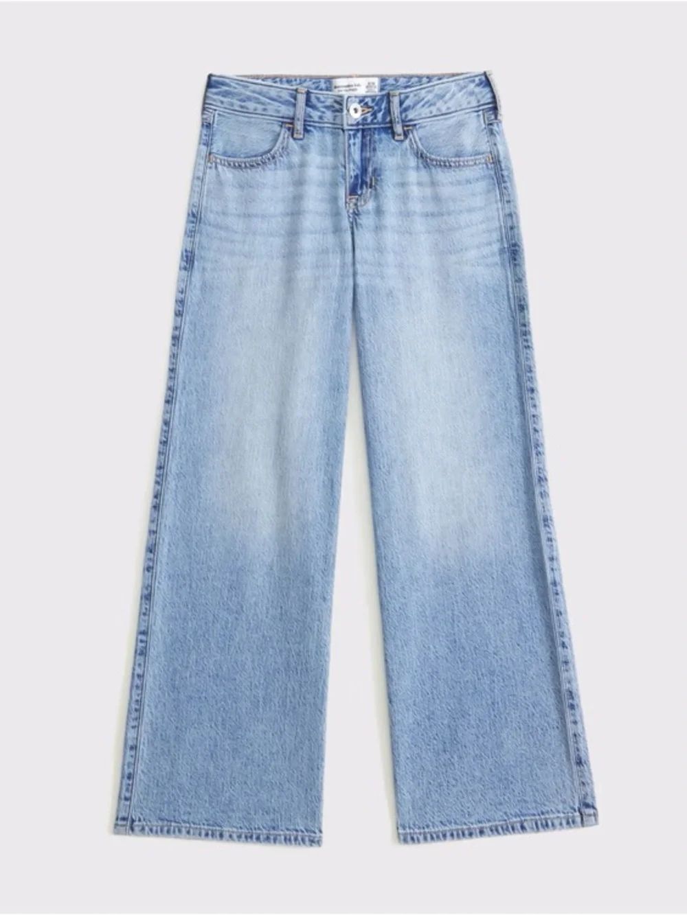 Abercrombie Low Rise Baggy Jeans